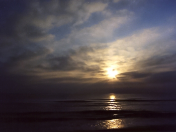 Sunrise at Piles beach. Photographer: Enrique F. de la Calle