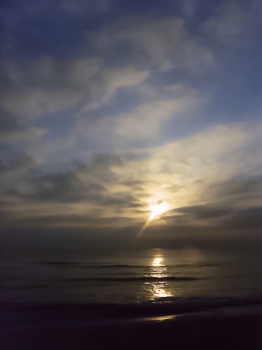 Sunrise at Piles beach. Photographer: Enrique F. de la Calle