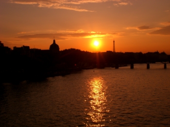 Sunset at Paris. Photographer: Enrique F. de la Calle