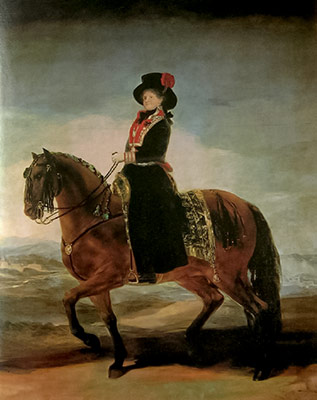 María Luisa a caballo