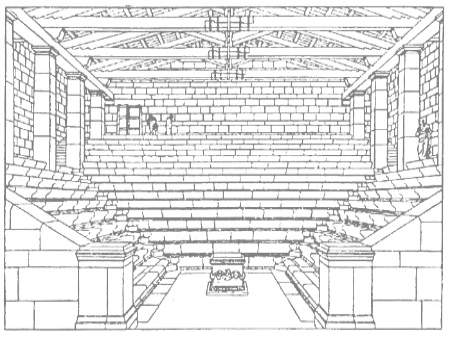 Reconstrucción Bouleuterión de Priene
